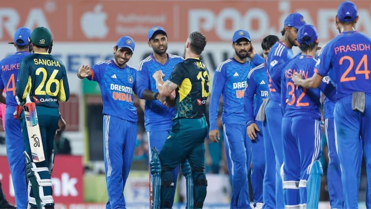 IND vs AUS 3rd T20: डेब्यूटेंट आरोन हार्डी ने लिया सूर्या कुमार का विकेट,  इस तरह मनाया सूर्या के विकेट जश्न